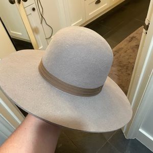 Brixton Grey Felt Hat